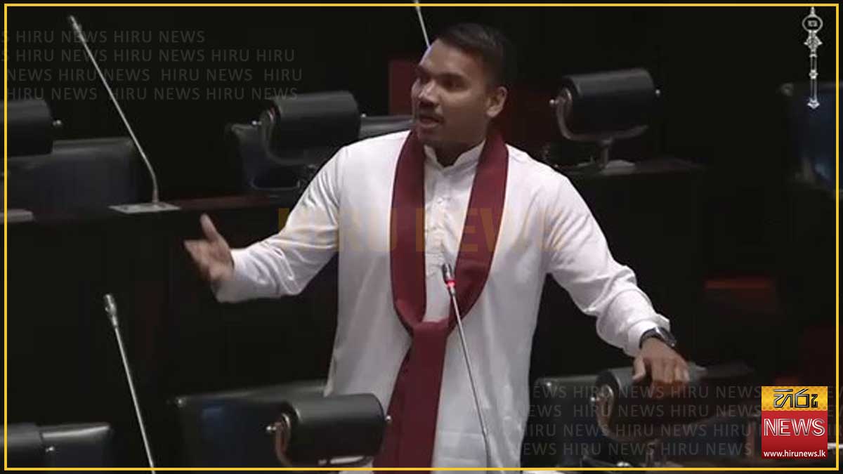 දේශපාලඥයන්ගේ බලපෑම්වලට යටත් නොවන ලෙස පොලිස්පතිගෙන් නාමල් ඉල්ලයි