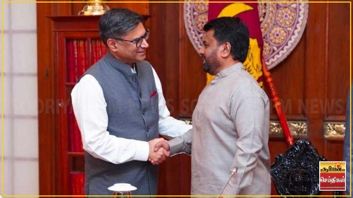 இந்திய வெளியுறவுத்துறை செயலாளர் - ஜனாதிபதி சந்திப்பு: 350 மில்லியன் டொலர் இந்திய கடன் ஒப்பந்தம் கைச்சாத்து