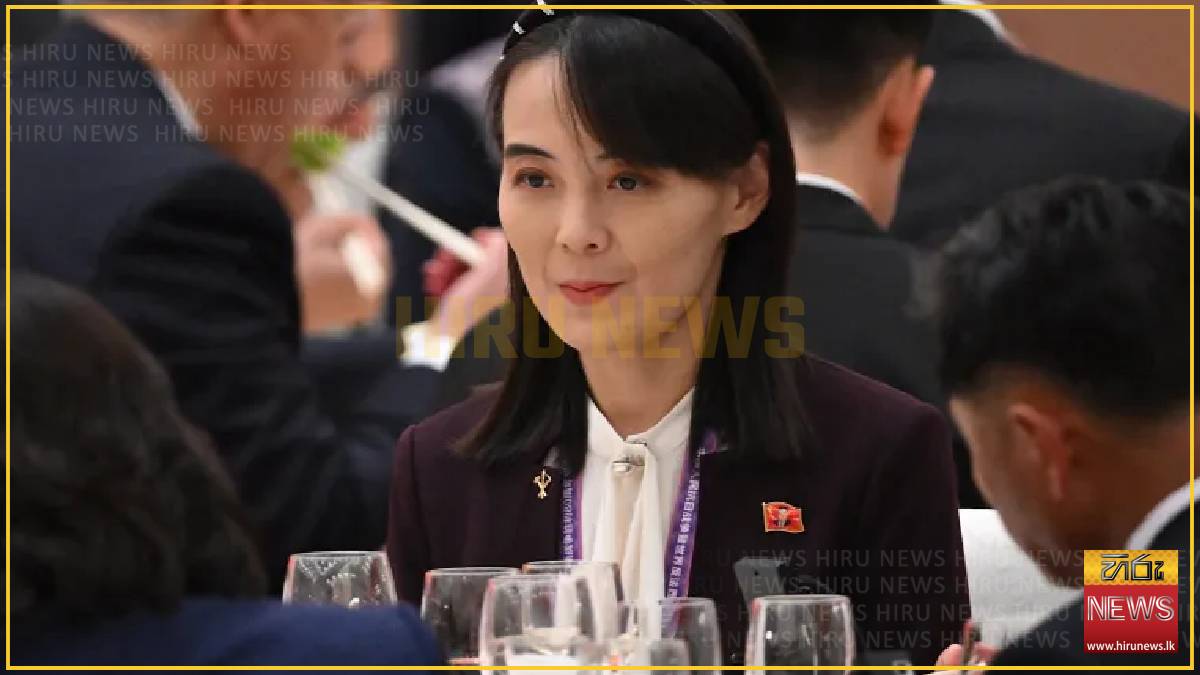 North Korea's Kim Yo Jong warns Japan over missile tests