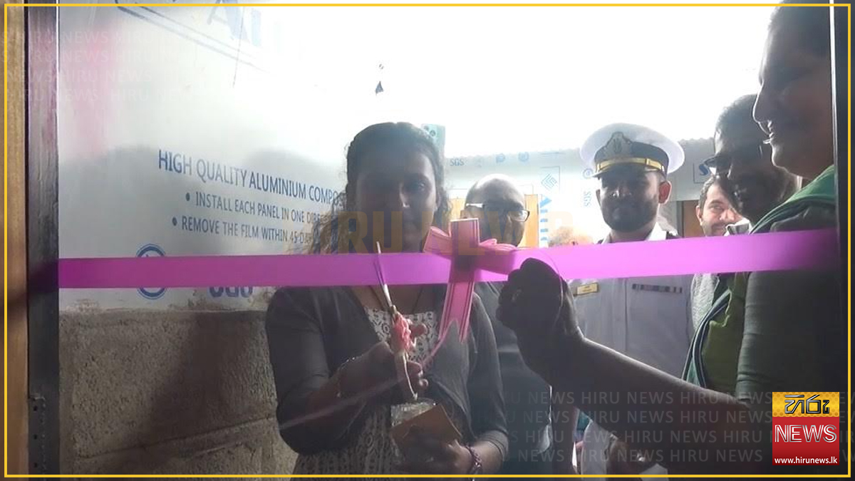 දිට්වා ආපදාවට පත් පවුල් 35කට තාවකාලික නිවාස ප්‍රදානය කෙරේ