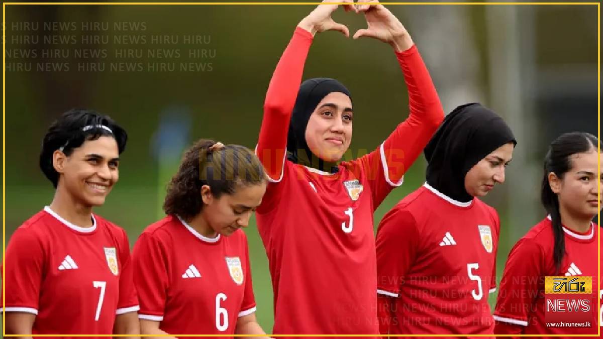 Banned from football at home, Afghan women's team reunite 8,000 miles away