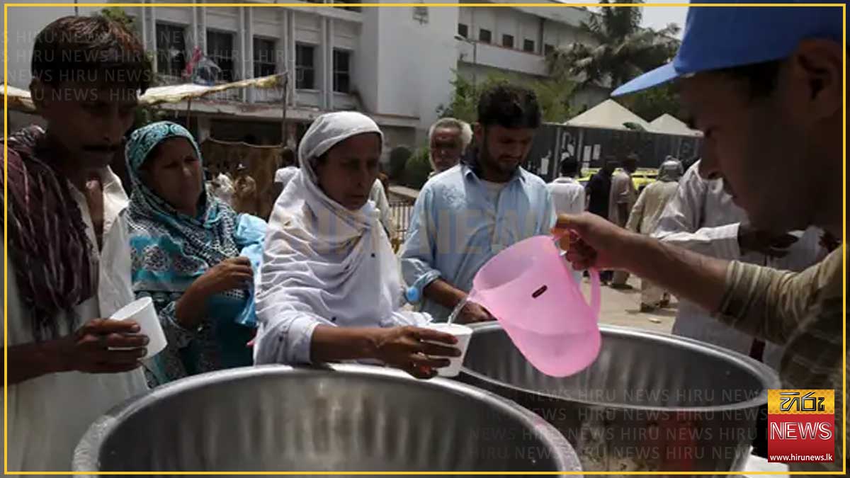 පාකිස්තානය දැවැන්ත ජල අර්බුදයක