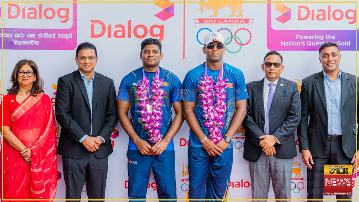 රට වෙනුවෙන් පොදු රද මඩුලු රන්-රිදී දිනූ පුතුන්ට ඩයලොග් උපහාර