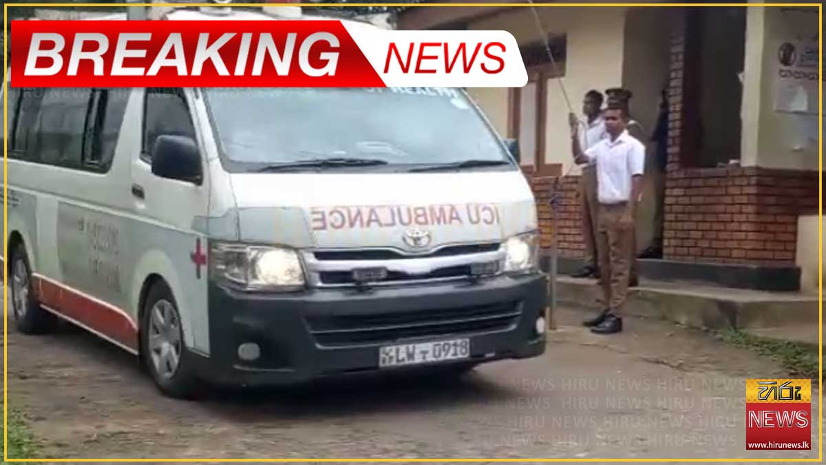 Two dead and 12 injured in Kuruwita prison unrest