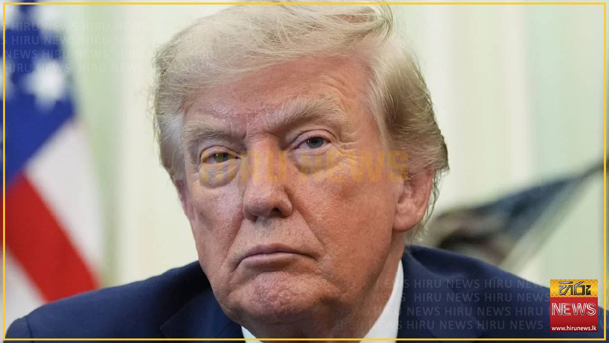 Trump acknowledges some weapons supplies are "tighter"