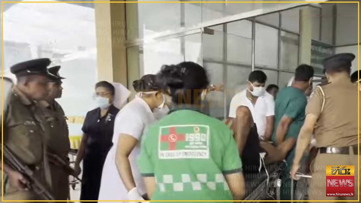 කුරුවිට බන්ධනාගාර නොසන්සුන්තාවයෙන් තුවාල ලැබූ 15ක් රත්නපුර රෝහලට