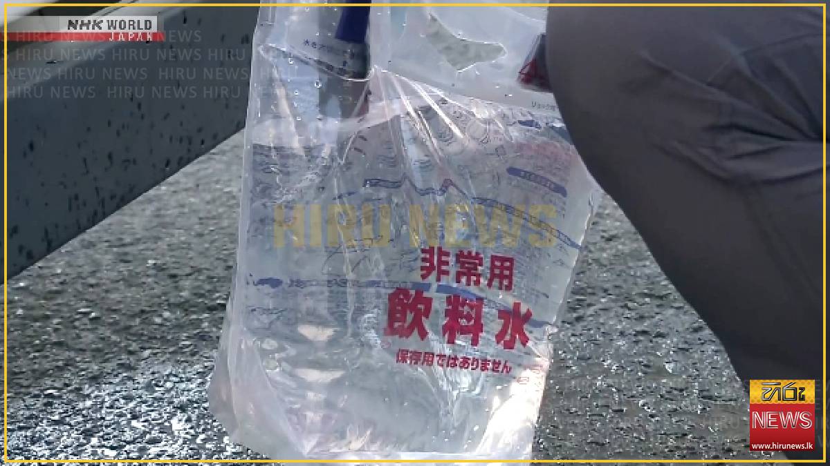 Water outages cripple quake-hit areas in Japan
