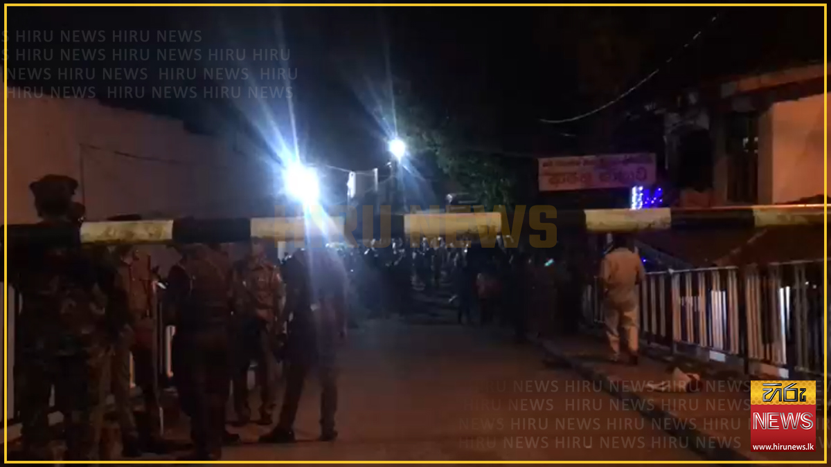 නව මැගසින් බන්ධනාගාරය තුළ ඊයේ ඇති වූ නොසන්සුන්කාරී තත්ත්වයෙන් රැඳවියෙකු ජීවිතක්ෂයට