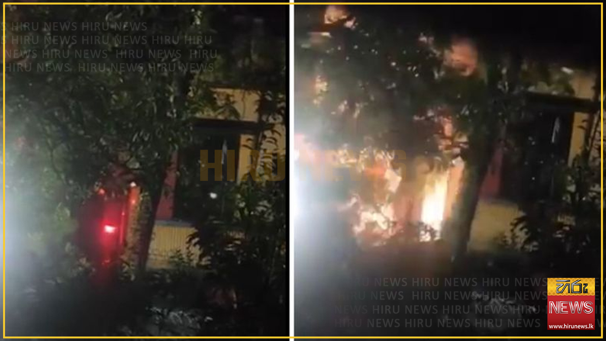 ෂෙයික් හසීනාගේ ප්‍රකාශයෙන් පසු ශකීබ් අල් හසන්ගේ නිවසට පෙට්‍රල් බෝම්බ ප්‍රහාරයක්