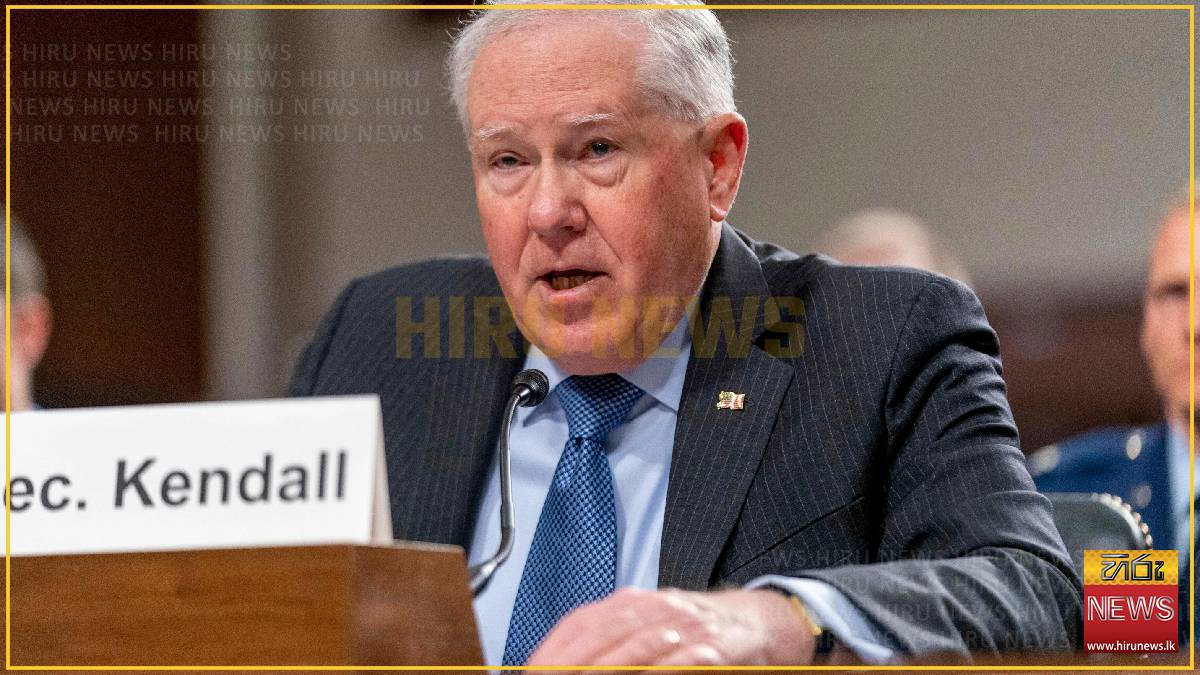 Pentagon revokes former Air Force Secretary Frank Kendall’s access to classified information