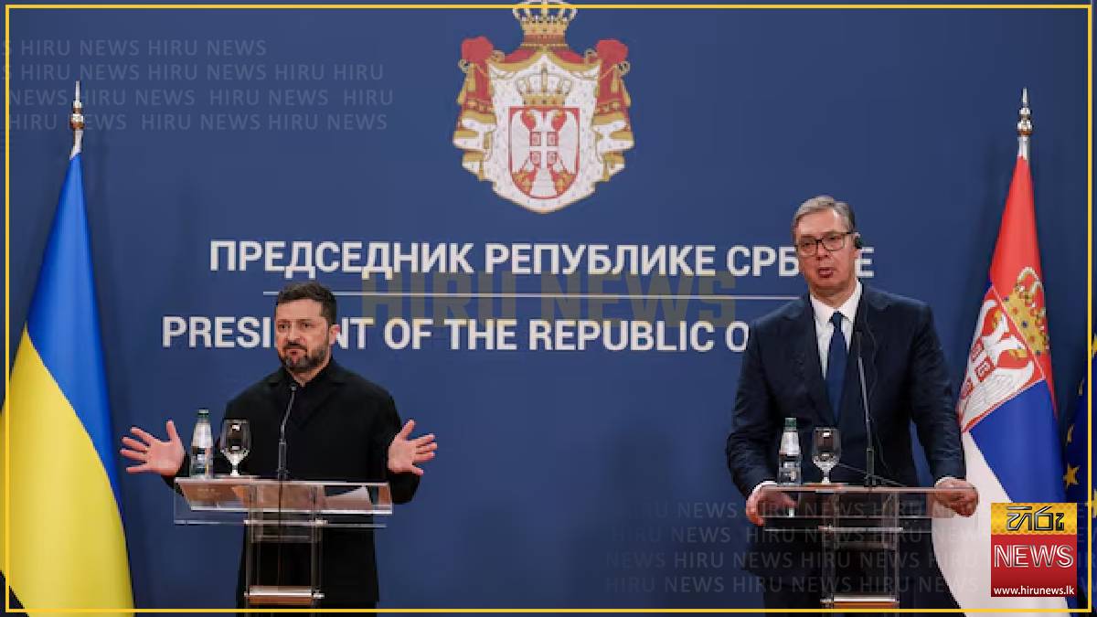 Leaders of Serbia and Ukraine pledge closer economic ties