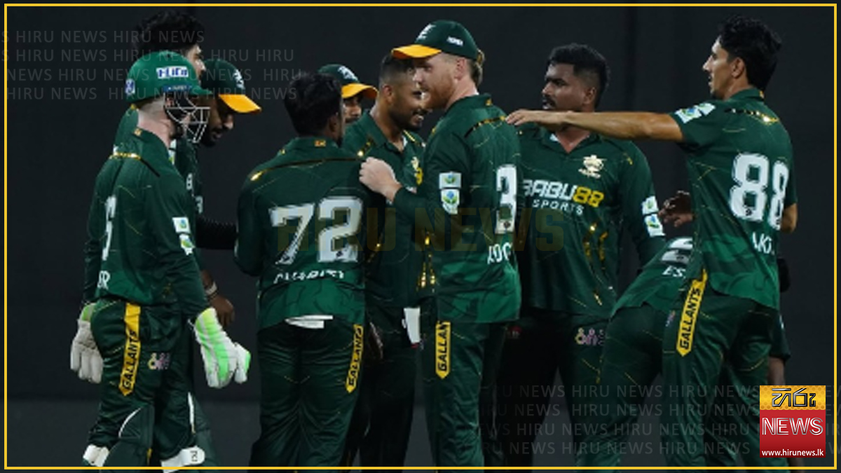 LPL කිරුළ ගාල්ල ගැලන්ට්ස් කණ්ඩායමට