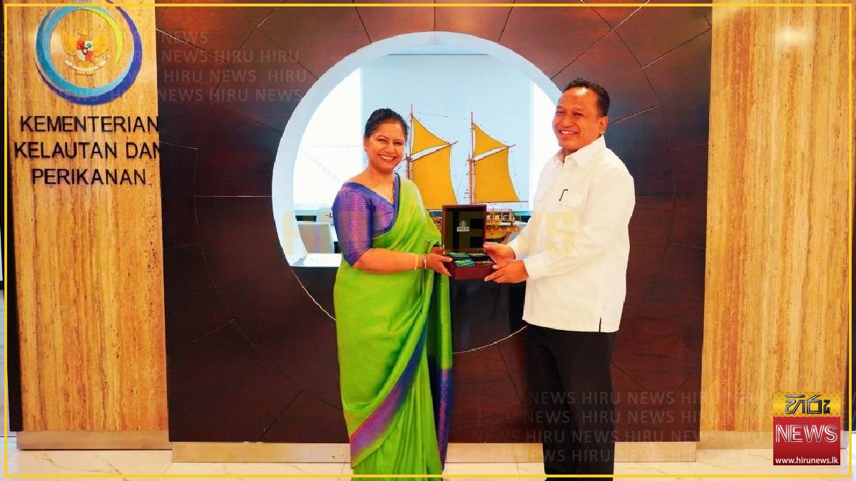 Sri Lanka, Indonesia to strengthen cooperation in Marine and Fisheries Sector