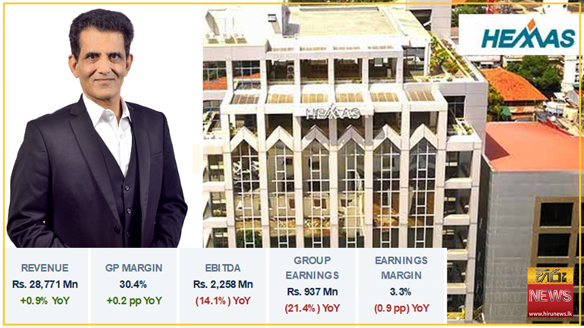 Hemas Q1 revenue rises 0.9% to Rs. 28.77 Bn