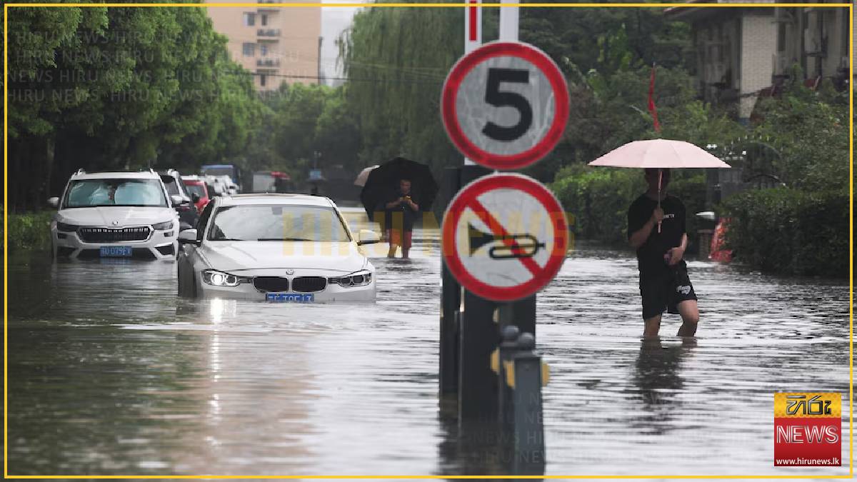 Storms from Dolphin soak China's east, ground nearly 950 Shanghai flights