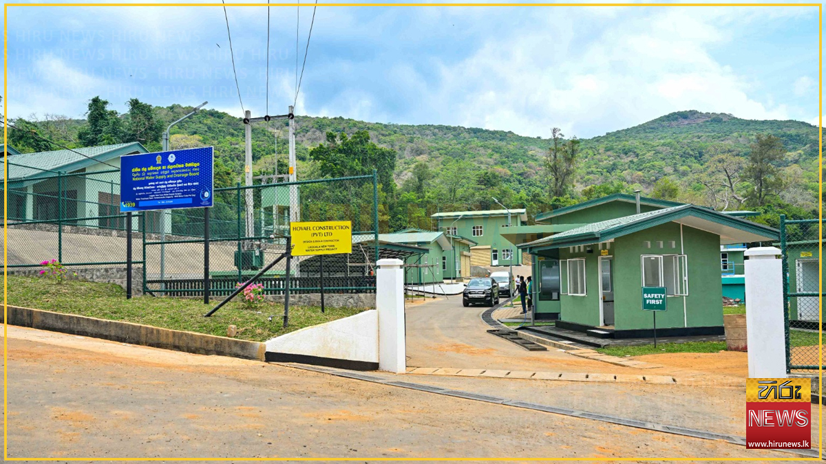 මොරගහකන්දෙන් අවතැන්වූවන්ට අලුත් ජල ව්‍යාපෘතියක්