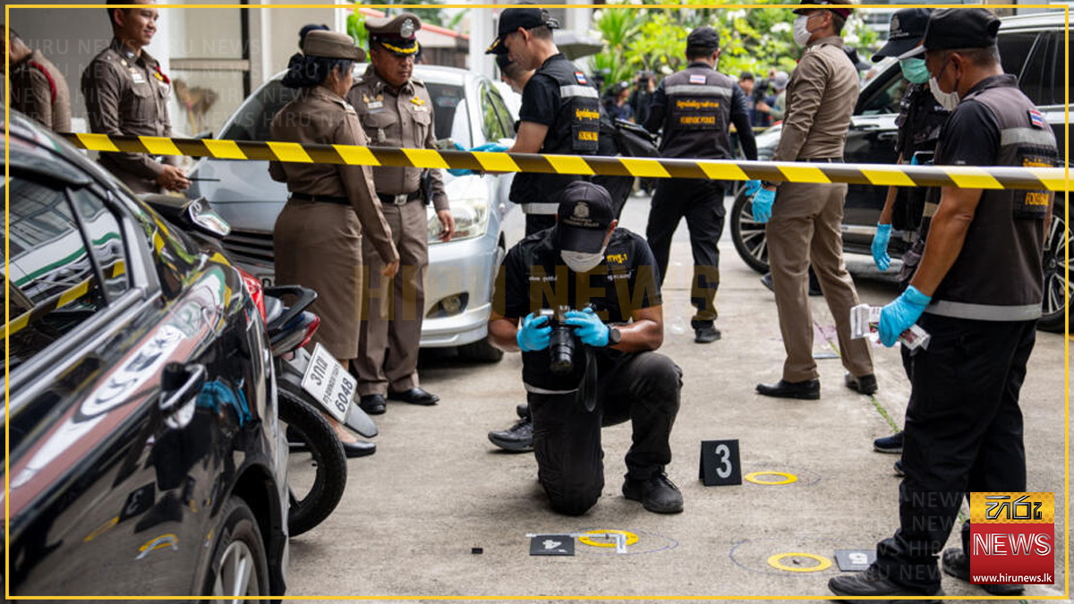 තායිලන්තයේ හිටපු මන්ත්‍රීවරයෙකුගෙන් පොලිස් නිලධාරියෙකුට වෙඩි තැබීමක්
