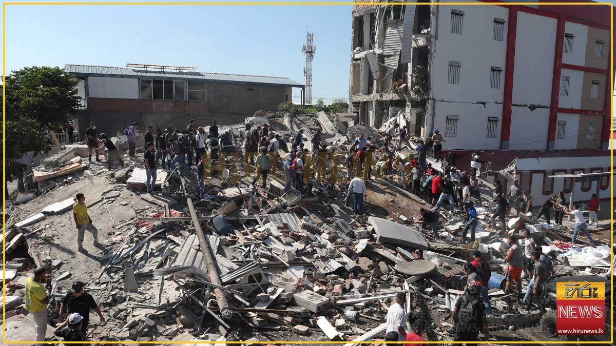 කොලොම්බියාවට බලපෑ භූ කම්පනයෙන් මියගිය ගණන 111 දක්වා ඉහළට