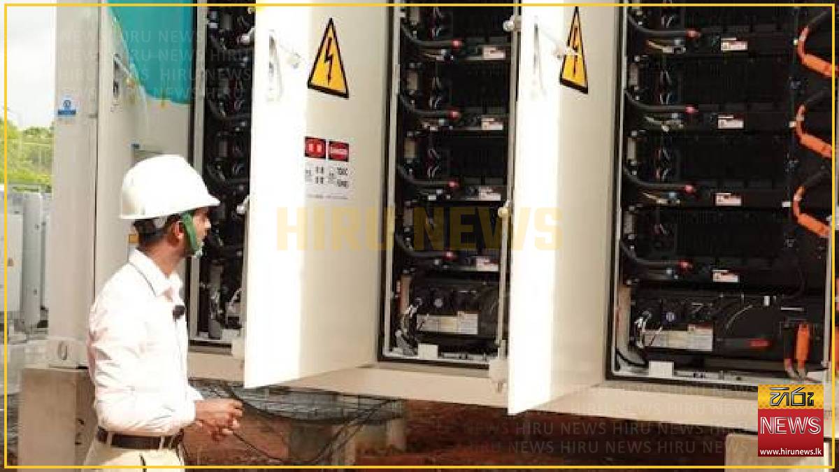 Commercial battery energy storage systems construction nearing completion