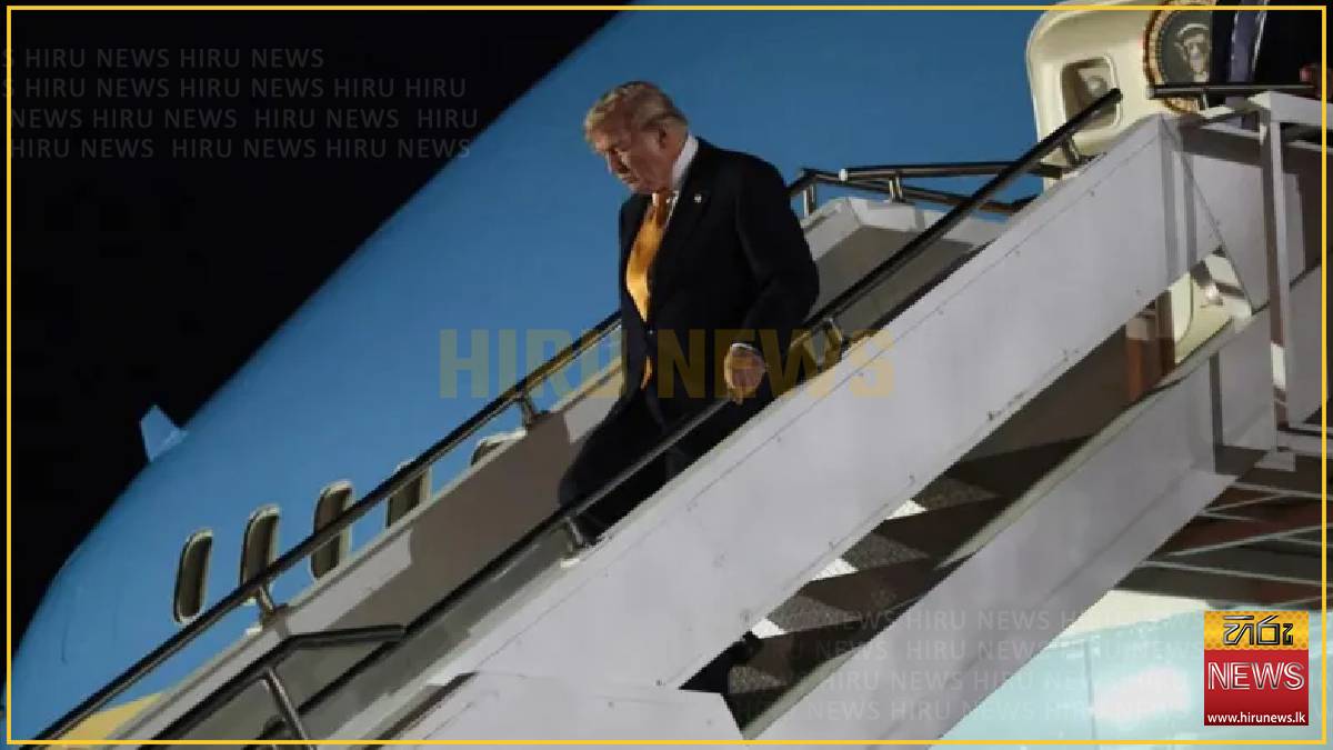 Trump hidden in catering truck in secret plane swap over Iran threat, reports say