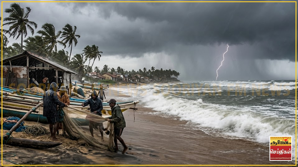 இன்று இடியுடன் கூடிய பலத்த மழைக்கு வாய்ப்பு : பொதுமக்கள் மற்றும் கடற்றொழிலாளர்களுக்கு விடுக்கப்பட்ட எச்சரிக்கை!