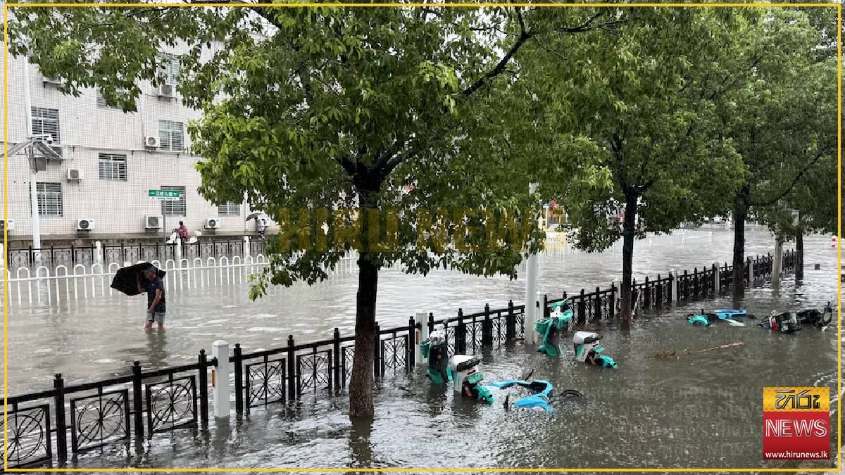 Typhoon Dolphin's remnants brings torrential rain to Beijing