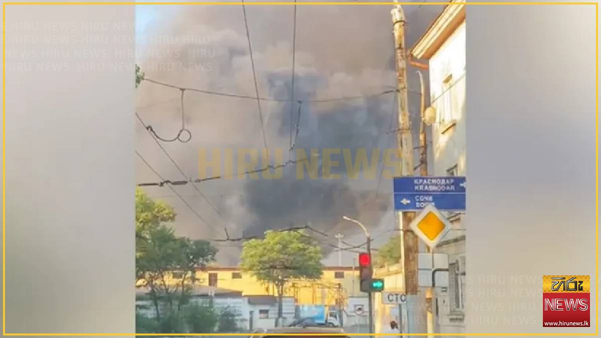 Major Russian grain export terminals hit in Ukraine Black Sea Port attack