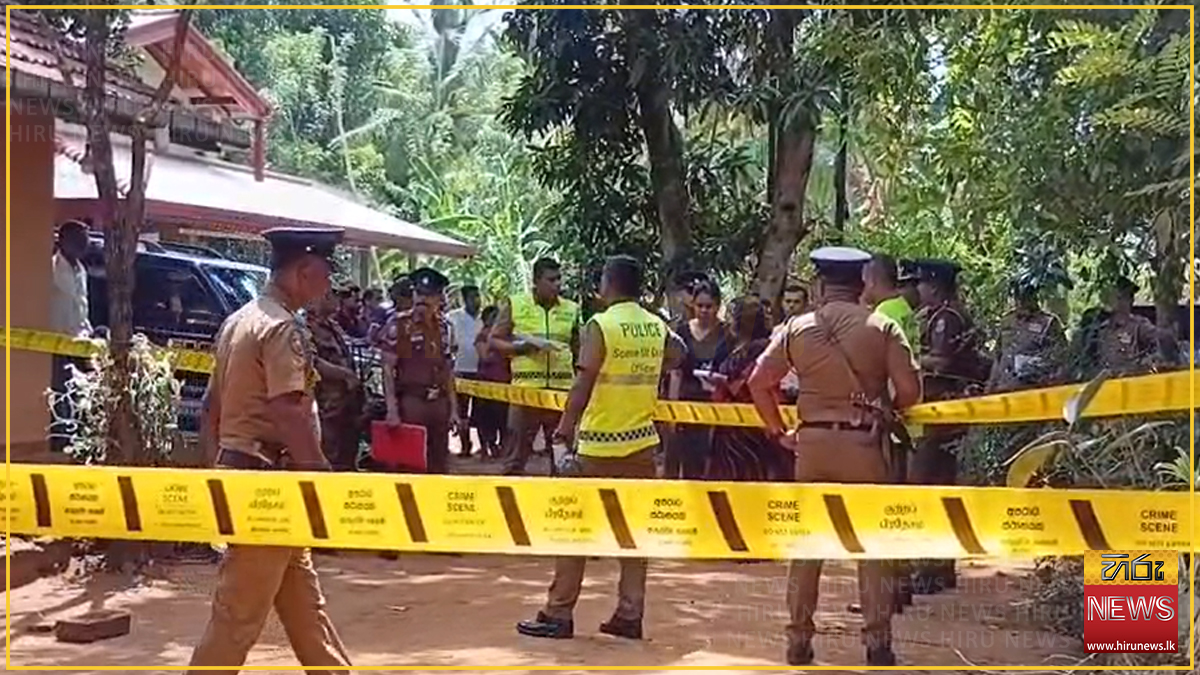 මිද්දෙණියේදී ‘බැකෝ සමන්ගේ’ මවට වෙඩි තබා මරා දමන්නේ ‘ගනේමුල්ල සංජීව’ ඝාතනයට පළිගැනීමකට දැයි සැකයක්