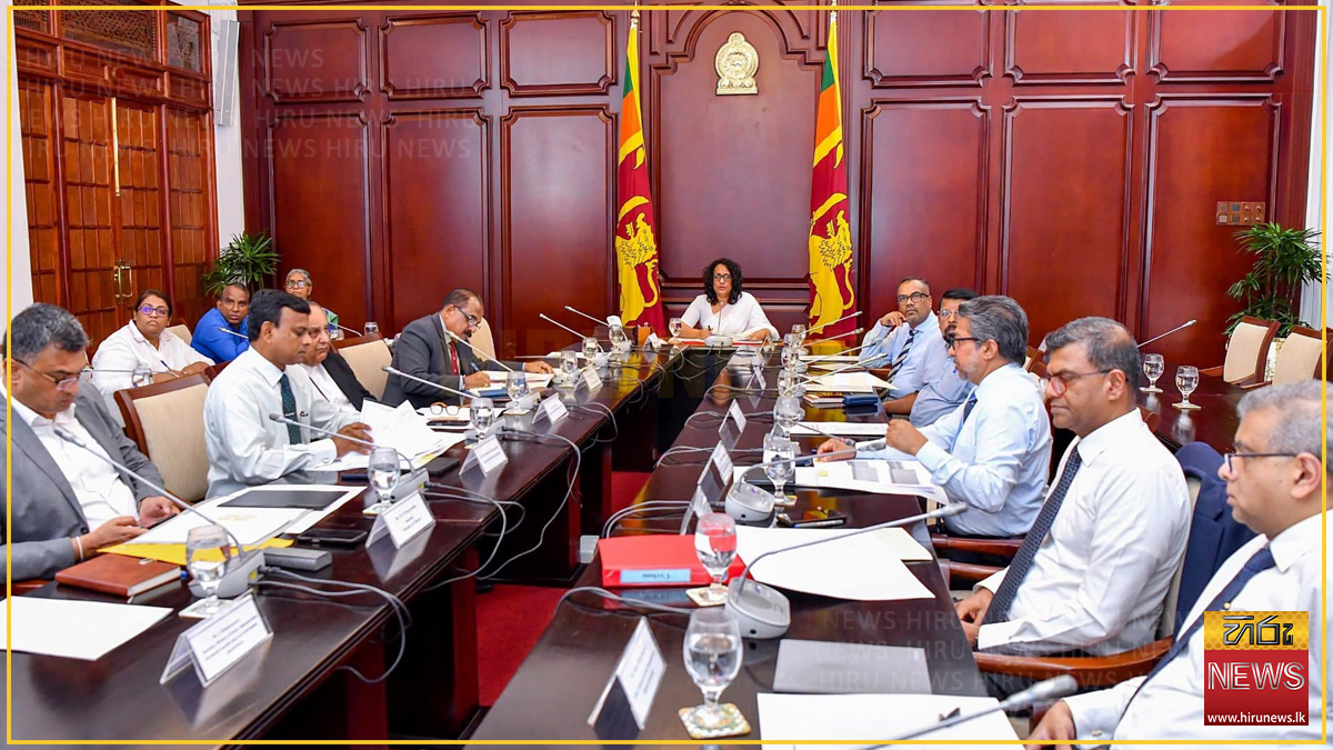 දිට්වාට හානි වූ යටිතල පහසුකම් ප්‍රතිසංස්කරණය ගැන අගමැති ප්‍රධානත්වයෙන් සාකච්ඡාවක්