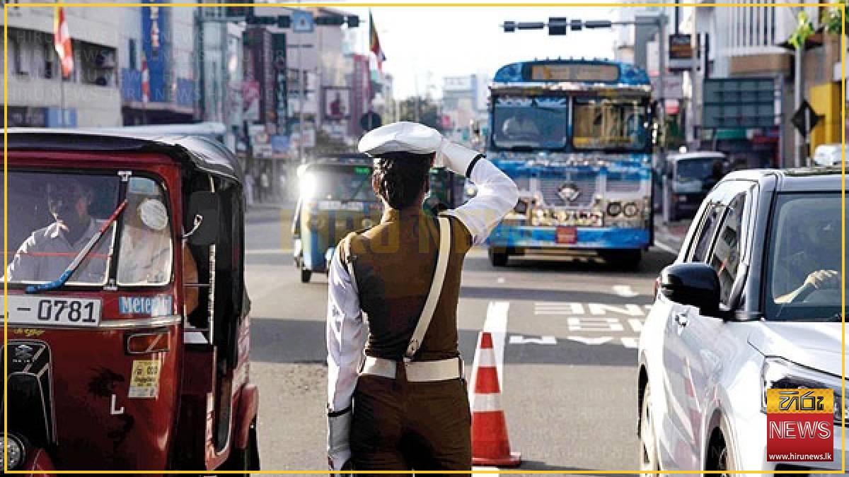 Police enforce parking ban near bus stops