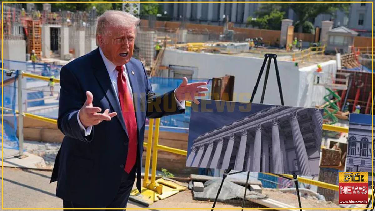 Trump asks Supreme Court to allow ballroom work to continue