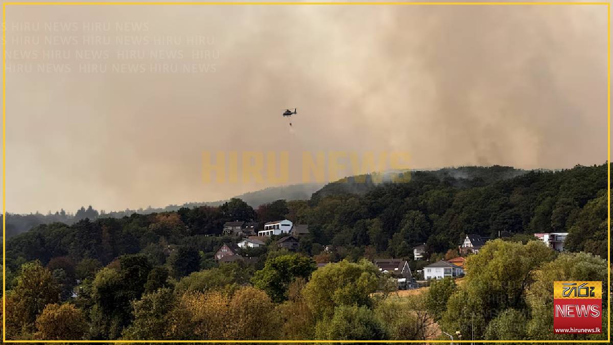 Germany evacuates about 2,000 people as wildfire reaches western village