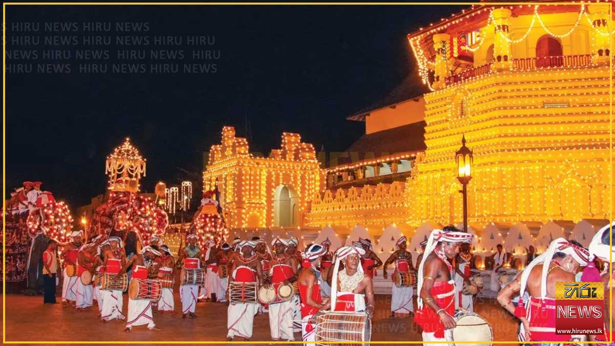 මහනුවර ඇසළ පෙරහරේ ආරක්ෂාවට පොලිසිය සහ ත්‍රිවිධ හමුදාවේ 8000ක්
