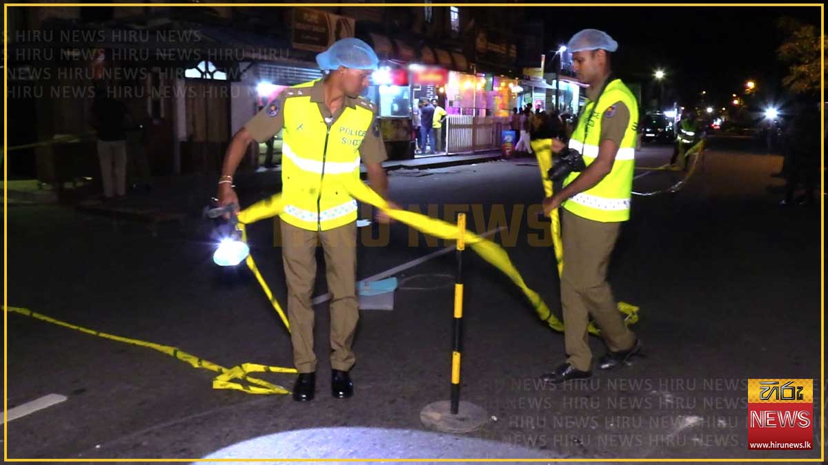 කුප්පියාවත්ත වෙඩි තැබීමේ සිද්ධියේ වෙඩික්කරු අත්අඩංගුවට