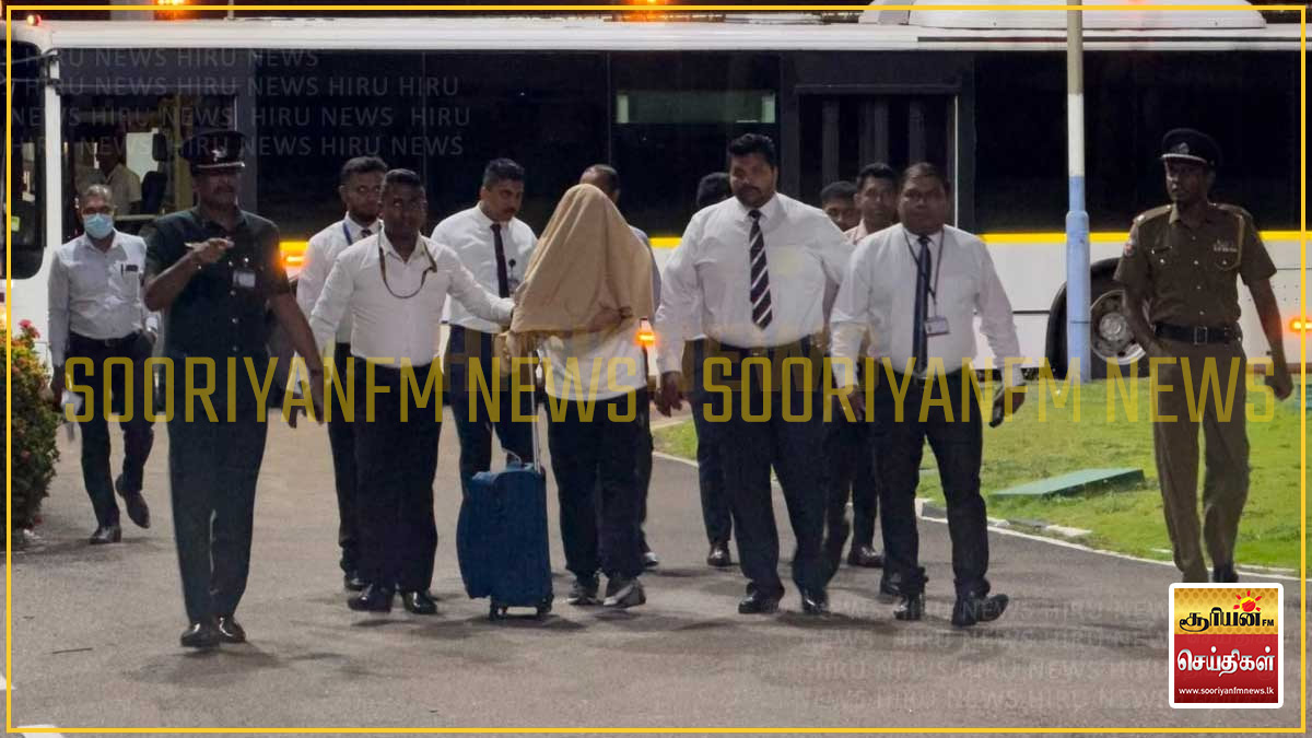 கைது செய்யப்பட்ட"ஷிரான் பாசிக்" என்பவருக்கு 72 மணி நேர தடுப்புக் காவல் உத்தரவு