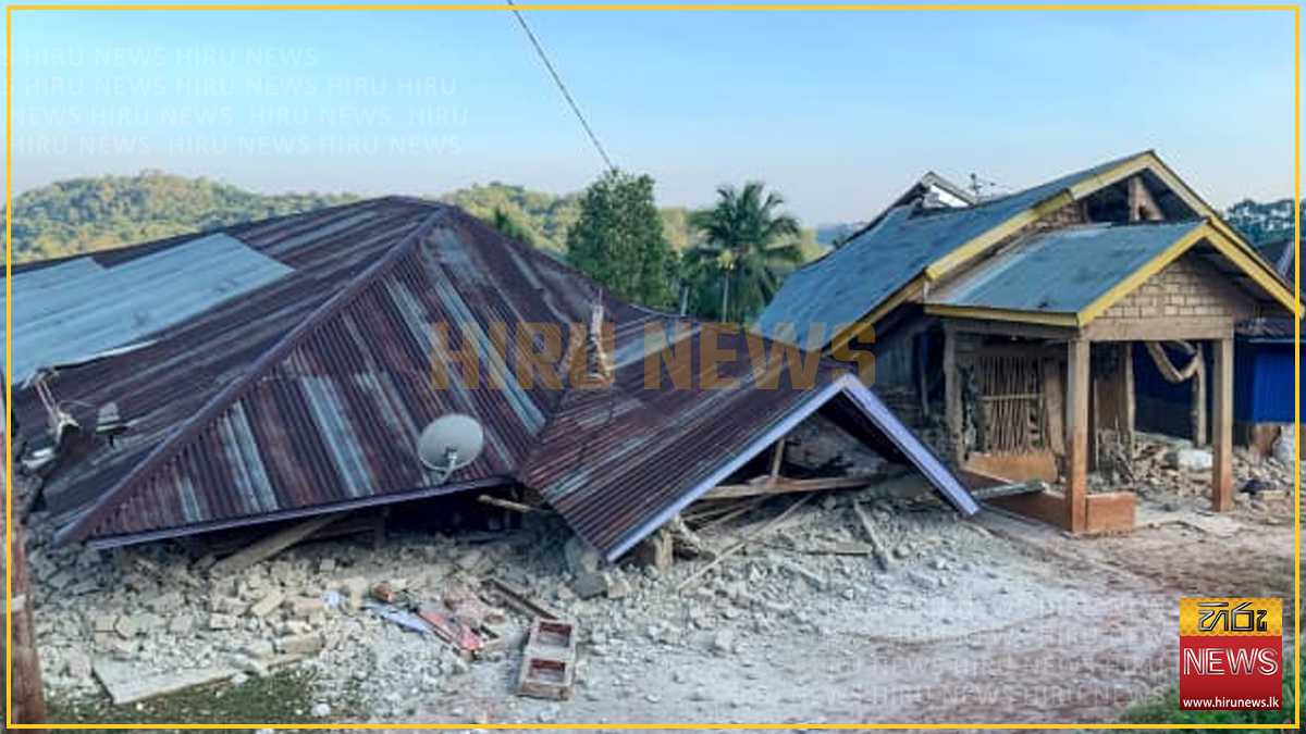 ඉන්දුනීසියාවේ භූකම්පාවෙන් මියගිය ගණන ඉහළට