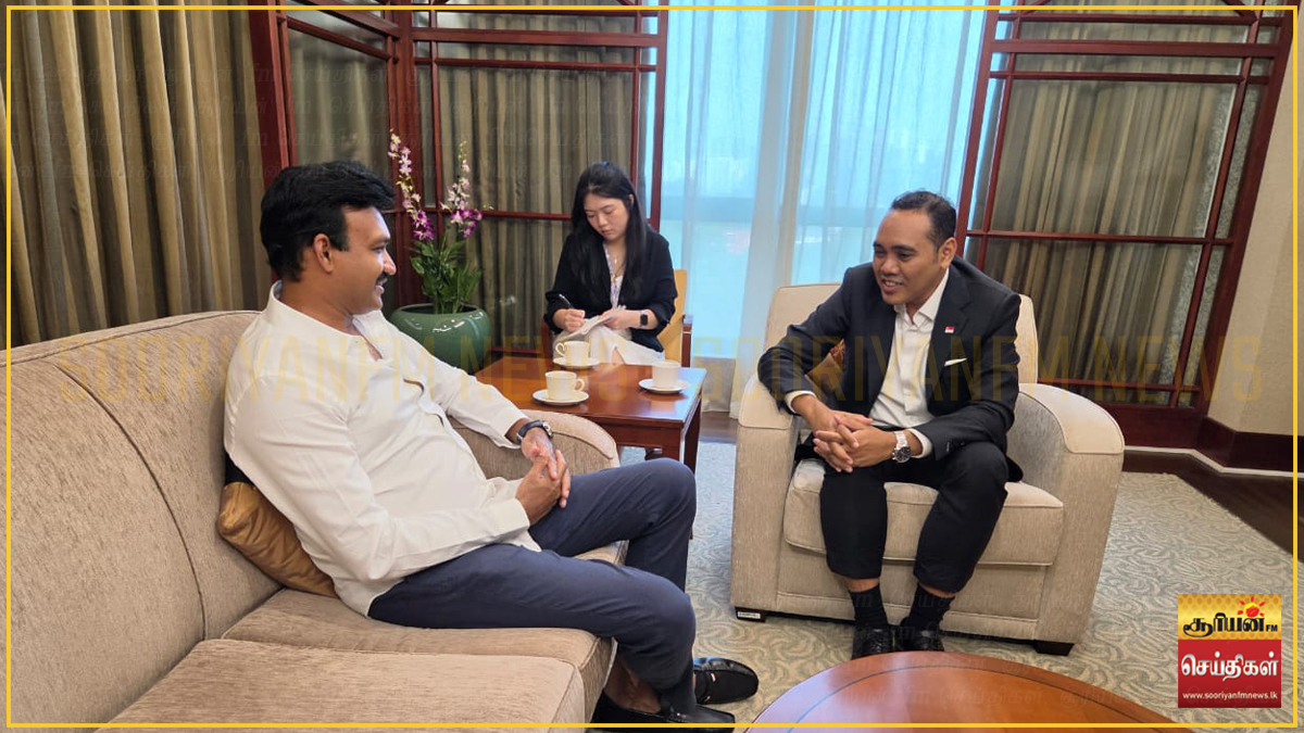 சிங்கப்பூர் வெளிவிவகார மற்றும் உள்துறை அமைச்சரை சந்தித்த இ.தொ.கா. தலைவர் செந்தில் தொண்டமான்!