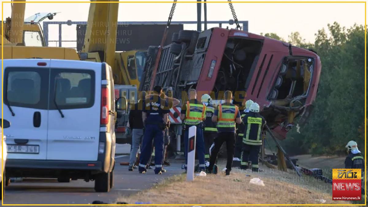 Twelve killed as Polish bus veers off Hungarian motorway