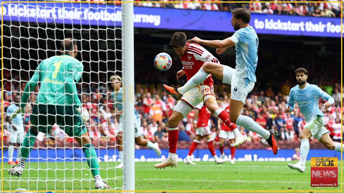Arsenal rout Manchester City in Community Shield masterclass