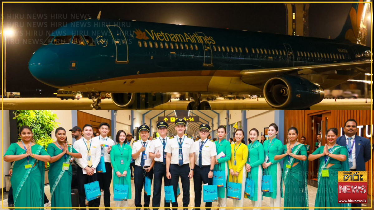 Vietnam Airlines launches 3 weekly Colombo flights