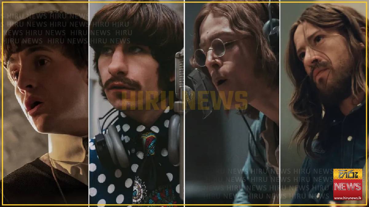 ‘The Beatles’ biopic cast recreates iconic Abbey Road cover