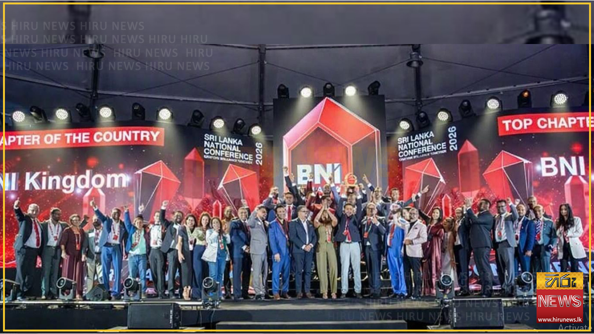 Kingdom Chapter awarded ‘Best Chapter’ at BNI Conference
