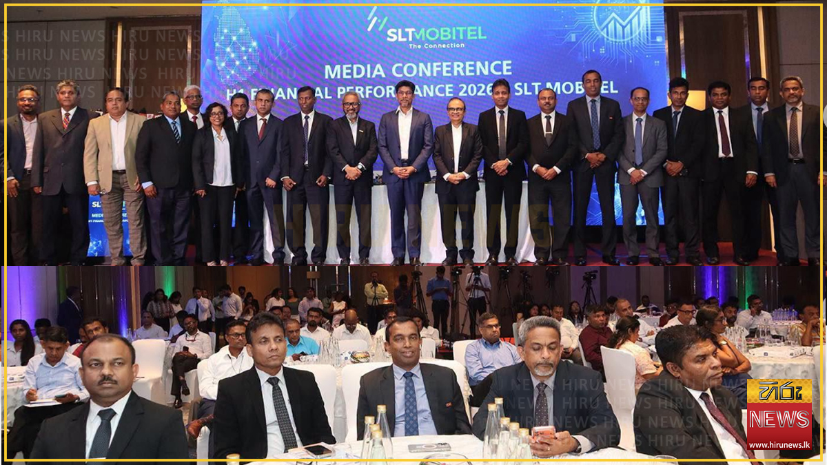 SLT Group PAT accelerates 54.4% in H1 to Rs. 6.6 Bn.