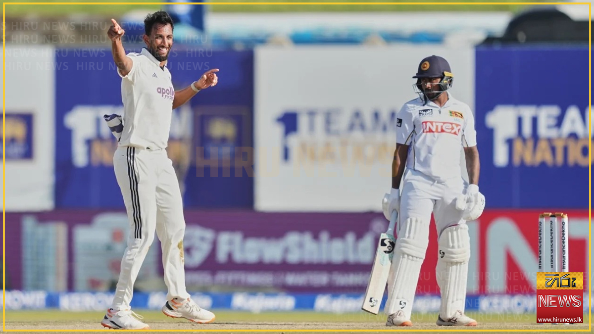ශ්‍රී ලංකාව කඩුලු 6ක් ඇතැතිව ලකුණු 288ක් පසුපසින්