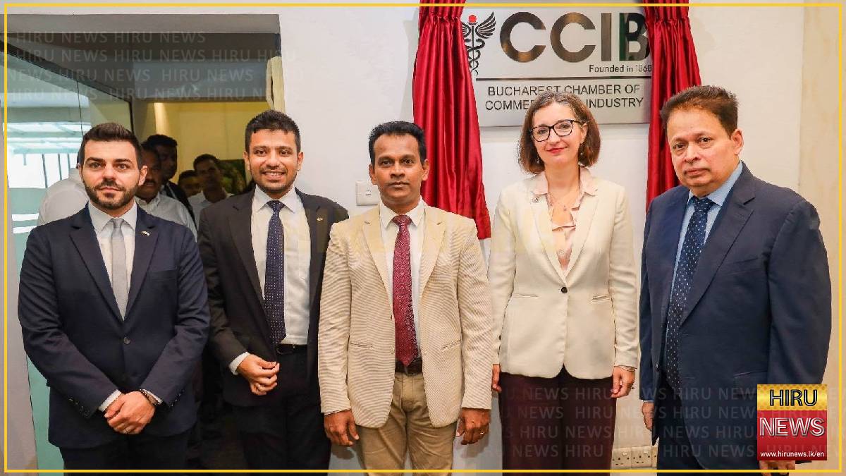 Bucharest Chamber of Commerce opens new office in Colombo