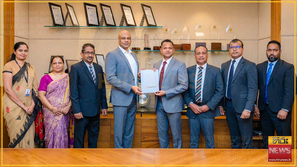 විදුලි වාහන ණය සඳහා සම්පත් බැංකුව සහ GV Auto නව හවුල්කාරීත්වයකට එළැඹෙයි