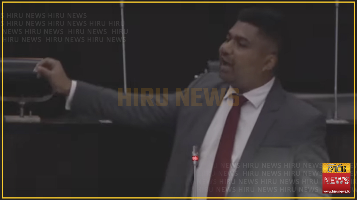 රේගුවේ මහ පරිමාණ වංචාවක් ගැන ඩී.වී. චානකගෙන් හෙළිදරව්වක්