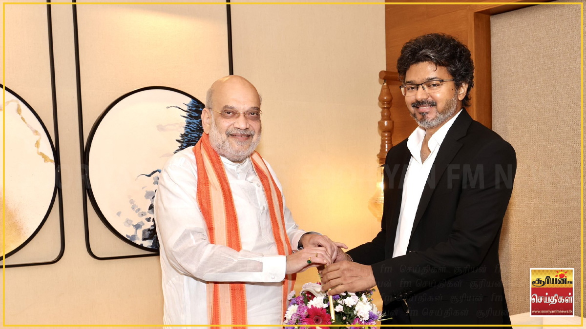 உள்துறை அமைச்சர் அமித்ஷாவைச் சந்தித்தார் முதலமைச்சர் விஜய்!