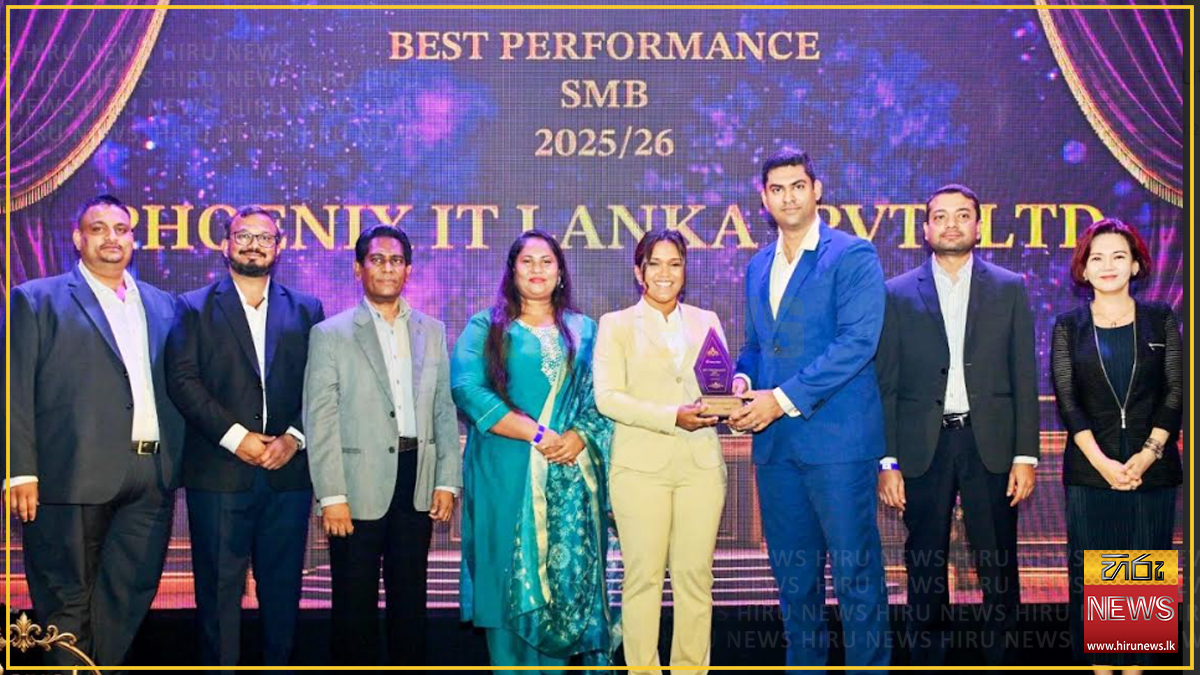 Phoenix IT Lanka wins Check Point Best Performance SMB Award 