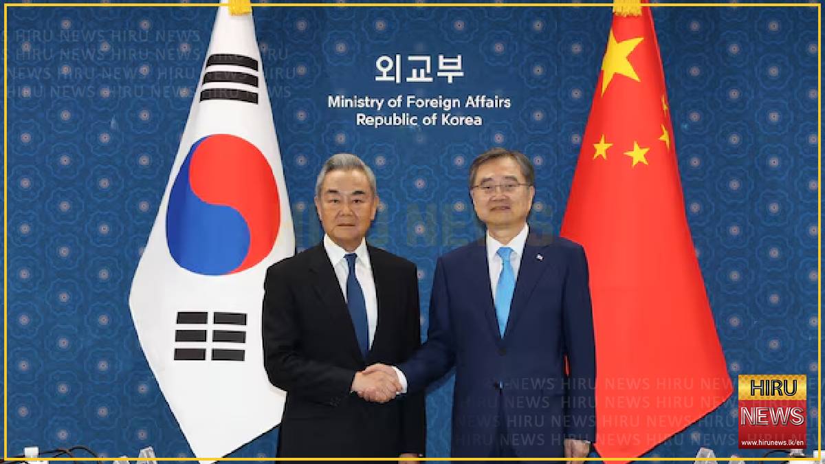China urges South Korea not to side with US